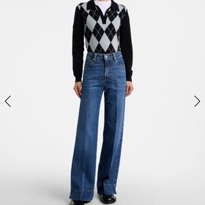 Frame Denim Women's Flare Jeans in Blue